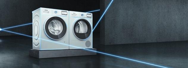 Hausarbeit. Jetzt ganz ohne Arbeit. Bedienen Sie Ihre Siemens Wäschepflegegeräte einfach und intuitiv mit Home Connect. Für mehr Freiheiten, weniger Sorgen und immer beste Ergebnisse. Trockner.