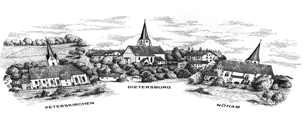 Postwurfsendung an alle Haushalte in der Gemeinde Dietersburg Bürgerinformationsblatt Nr.