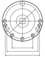 Handräder.