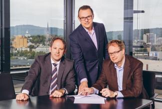 Hannes Leu (links) CFO Investment Committee «Swiss