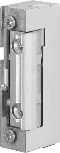 60 Elektro-Türöffner für Rauchschutztüren Arbeitsstrom 118S05 für Rauchschutztüren Minimale Einbaumaße - maximale Wirkung effeff-rauchschutz-türöffner 118S mit FaFix (FF) Modell mit bipolarer