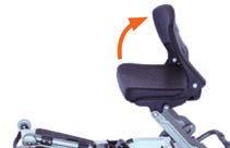 13 Potentiometer zur stufenlosen Vorwahl der Geschwindigkeit Der Sitz mit Rückenlehne ermöglicht eine komfortable und bequeme Fahrt und ist ganz problemlos ein- und ausklappbar.
