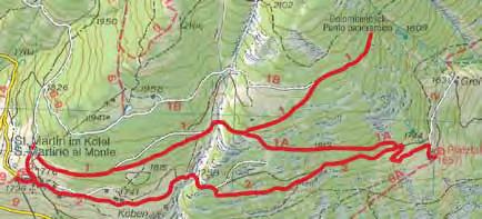 Am östlichen Ortsrand befindet sich die Talstation der Seilbahn St. Martin. Mit der Seilbahn gelangt man bequem in das kleine Bergdorf auf über 1.700 m Höhe.