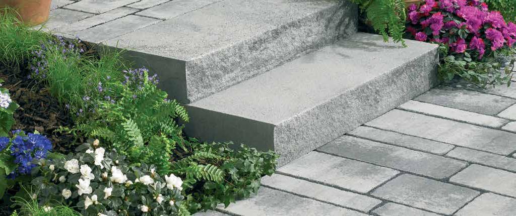 BLOCKSTUFEN Eleganz im Block Mit den casafino Blockstufen gelangt die individuelle Gestaltung Ihres Gartens mühelos auf ein neues Niveau.