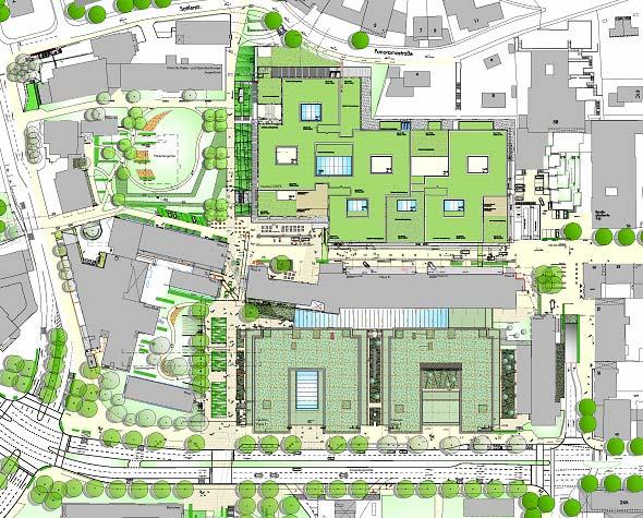 Planungsstand Juni 2012 Überarbeitung Vorentwurf mit Neubau