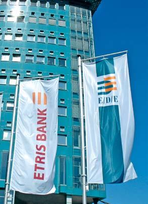 E/D/E INTERn Aufsichtsräte der ETRIS BANK: Adorf (links, Vorsitzender) und Dr.Trautwein. Fotos: E/D/E und Lieferanten übrigens erhalten.