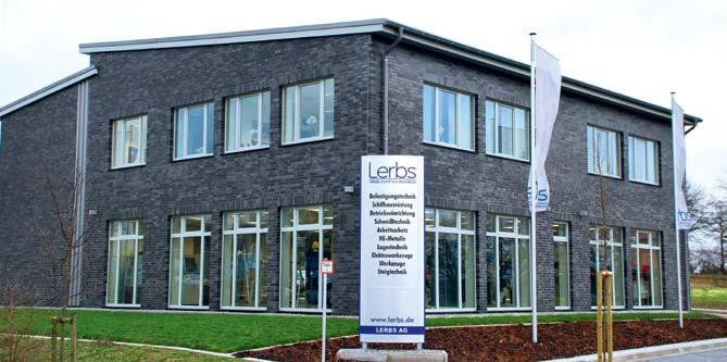 Mitglieder Neuer Firmenstandort der Lerbs AG in Schermbeck. Fotos: E/D/E Lerbs Partnerschaft verkaufen Das E/D/E Mitglied erschließt regionale Märkte und errichtete einen neuen Standort.