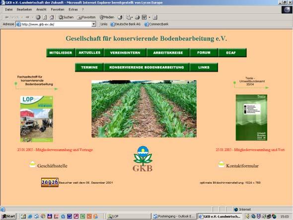 Internet-Seite www.gkb-ev.