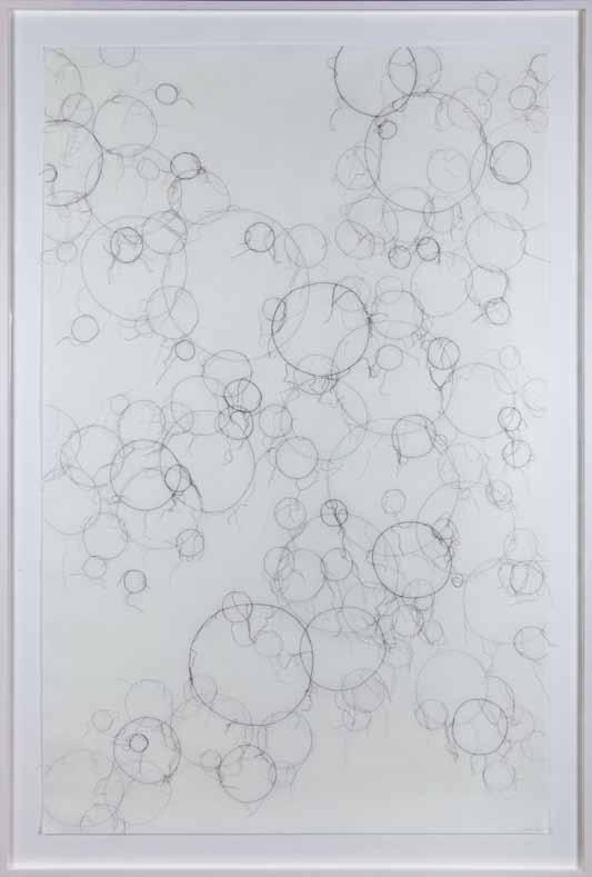 Bubble 2014, 140 x 90 cm, 156 x 105