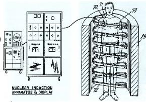 Historisches 1972: Raymond Damadian, US patent 3789832 1973: Erstes MRI Bild (2 Zylinder H 2 O in D 2 O)
