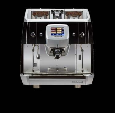 Mit zwei separaten Mahlwerken für Kaffee- und Espressobohnen bietet die Ultima Duo 2 bis zu 24 Kaffeevariationen.