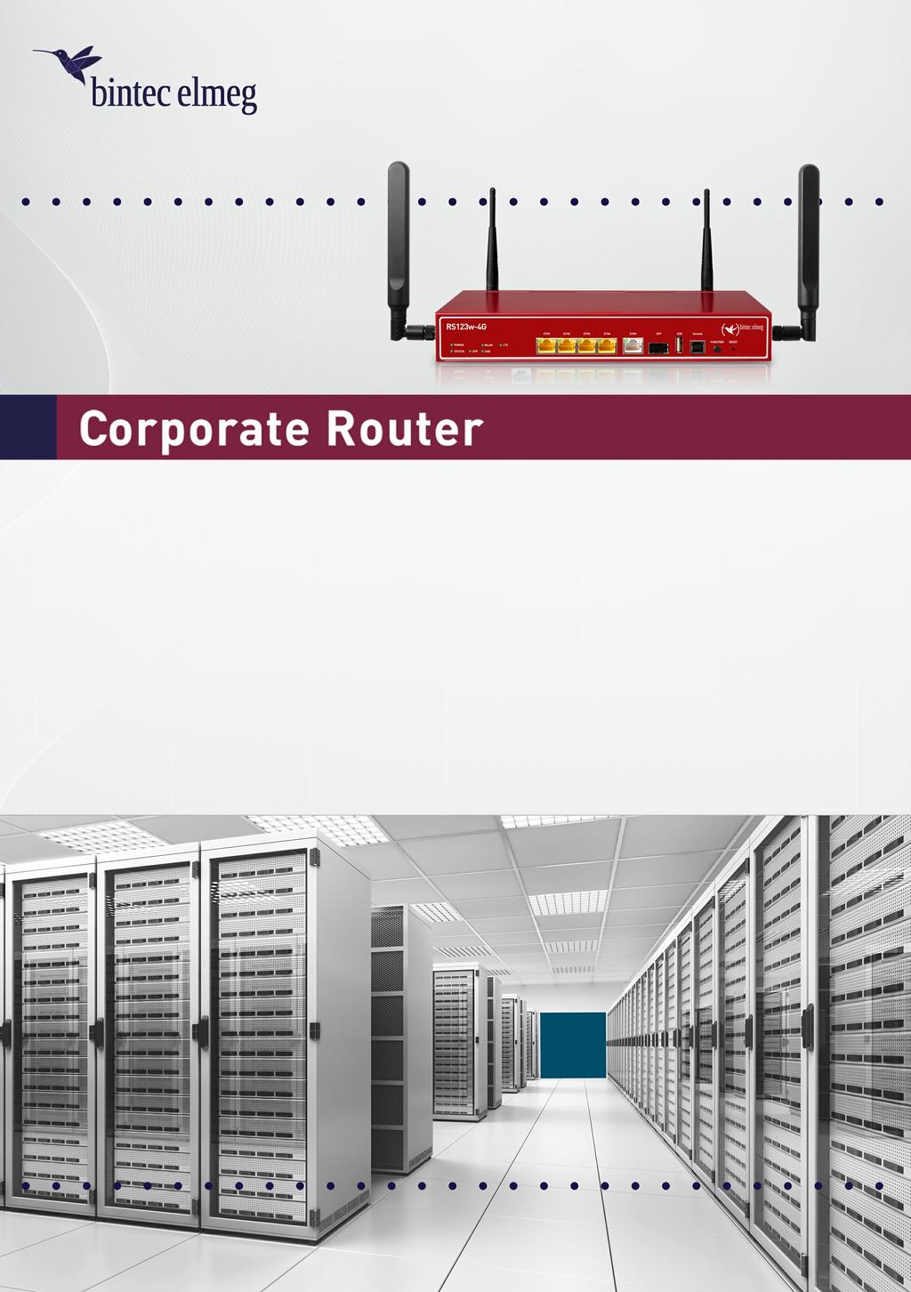 Prof. Gigabit-Ethernet-Router mit 11n-WLAN und LTE(4G) WLAN 802.