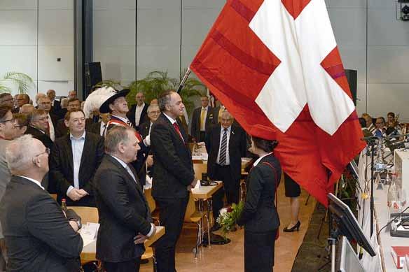 VERBAND DELEGIERTENVERSAMMLUNG neue Statuten sind in Kraft An der Delegiertenversammlung in Visp haben die Mitglieder des Schweizer Schiesssportverbands wegweisende Entscheide gefällt.