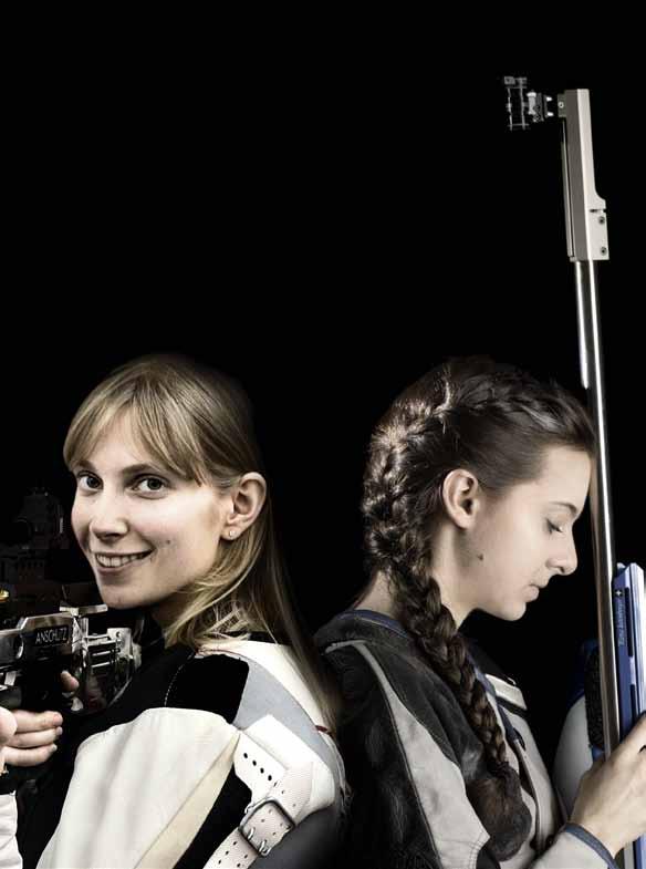 Titel Olympia VIER FRAUEN VIER PLÄTZE Vier Schützinnen und Schützen vertreten die Schweiz an den OLYMPISCHEN SPIELEN IN RIO