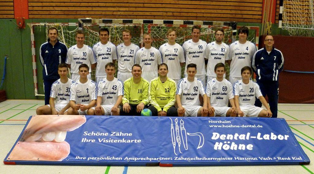 Mannschaftsfoto 1. Herren Aktueller Tabellenstand Landesliga Braunschweig Spiele G V U Tore Punkte 1. TV Jahn Duderstadt II 6 4 1 1 175:154 9:3 2. MTV Moringen 5 4 1 0 161:135 8:2 3.
