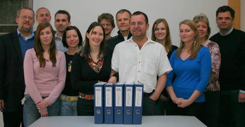 Das Schiller-Cde Team am GMI ca. 1.