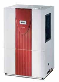 Hocheffizienz Luft/Wasser-Wärmepumpen mit flexibler Luftführung LI 9TU, LI 12TU Heizungs-Wärmepumpe für Innenaufstellung mit integrierter Regelung WPM EconPlus Durch einen EC 3D-Radialventilator ist