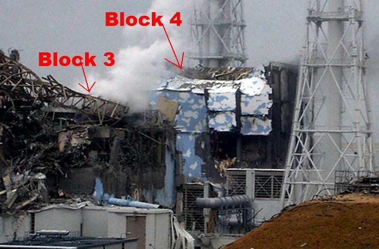 3. 2011 eine Explosion stattgefunden haben (s.o.). Dieser Reaktorblock steht äußerlich unbeschadet da und zeigt keine Spuren einer Explosion (siehe Bild), nur etwas Rauch ist zu sehen.
