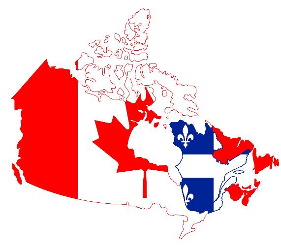 Kanada: Allgemeines, Wirtschaftslage, Handelsbeziehungen Zweisprachigkeit 22% der Bevölkerung französischsprachig Französisch neben