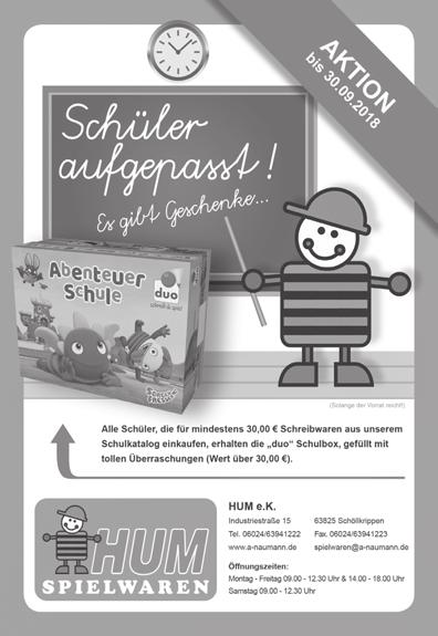 de Bürgerblatt Mömbris 15/2018 mit Qualität, Frische und Service Kunden begeistern!