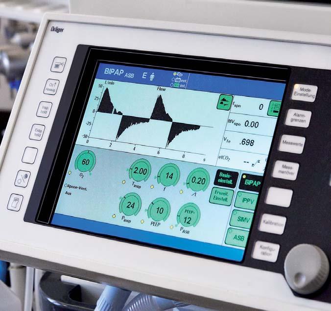 Überwachungsmonitor Zur ständigen Beobachtung des Herzrhythmus wird jeder Patient an ein Überwachungsmonitor angeschlossen.