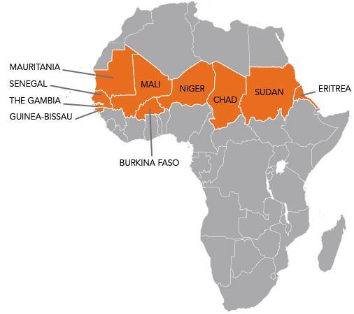Die Sahel Region Die 10 Länder Demografische