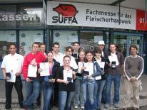 06 wieder ein toller Erfolg Bei der Süddeutschen Flei scherfachausstellung in Stuttgart am 02.10.2006 traten wir mit 6 Mannschaften an.