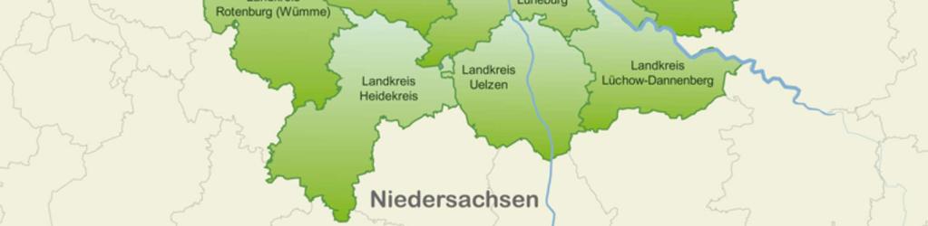 Metropolregion Hamburg Mitglieder der GDI-MRH heute: 17 Land-/Kreise + Lübeck,