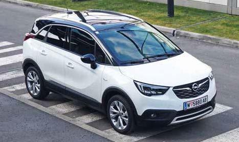 motorautotest Opel Crossland X 1.2 Innovation Schicker Praktiker Der Meriva-Nachfolger hat sich in Schale geworfen und liegt optisch irgendwo zwischen SUV und Van.