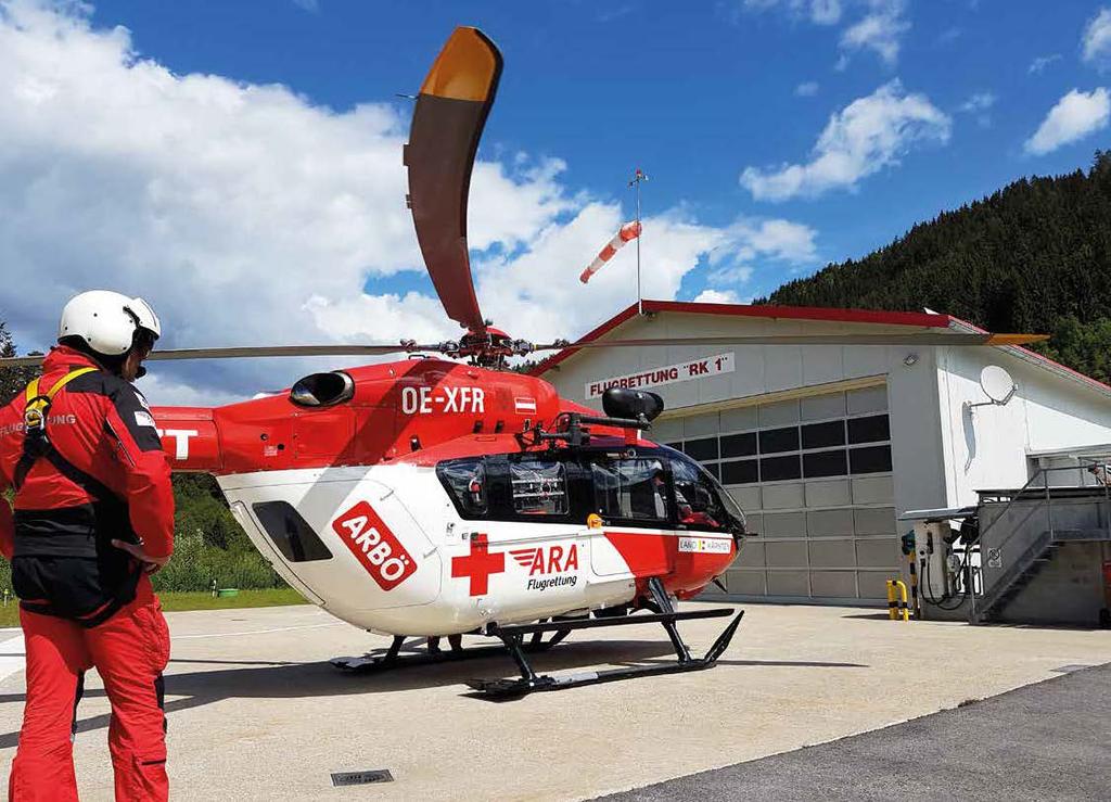 Hilfe aus der Luft Der ARBÖ und die ARA Flugrettung intensivieren ihre Zusammenarbeit und schicken nun auch in Fresach in Kärnten einen Hubschrauber zu