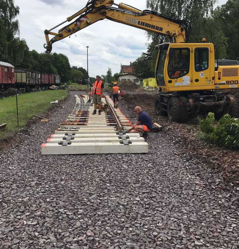 Infrastruktur Leistungen für die Region Stralsund Sassnitz Mukran Unser Infrastrukturnetz von über 400 km steht allen zur Nutzung frei.