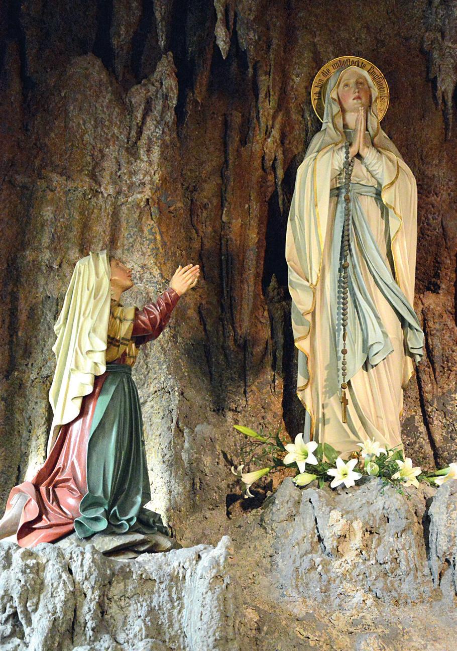 AUS DEM GEMEINDELEBEN GOTTESDIENSTE Gemeinsam Lourdes erleben Lourdes ist einer der berühmtesten Wallfahrtsorte der Welt.