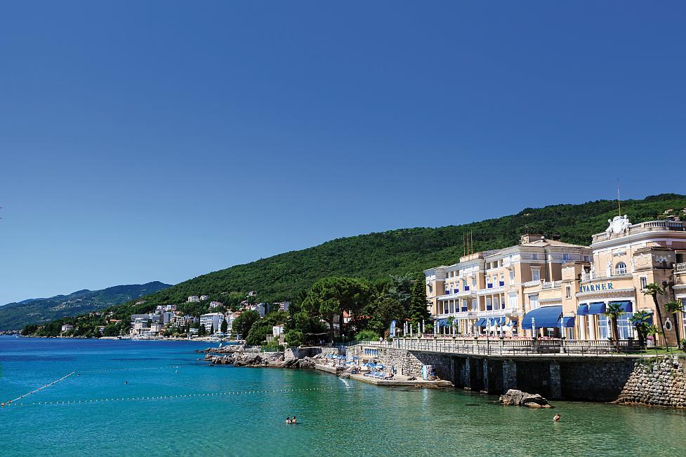 5. Tag: Opatija - Rijeka. Freizeit am Vormittag. Nachmittags Ausflug in die lebhafte Hafenstadt Rijeka.
