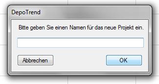 exe Ordner : de ; en (Systemordner) Eine Installation ist nicht erforderlich, durch Ausführen der Datei DepoTrend.exe wird das Programm gestartet.