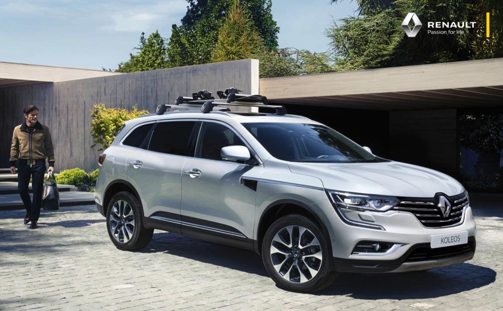 Neuer Renault KOLEOS Zubehör-Preisliste Gültig ab: 23.05.