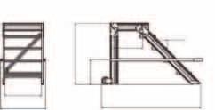 Verlängerung im Raster von 1 mm bei Alu-Profilstufen und 5 mm bei itterrostplattformen. Bei Verwendung von Alu-Warzenblech (Riffelblech) sind Zwischenabmessungen realisierbar.