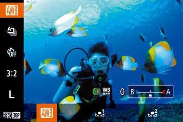 Fokussierbereich Unterwasser- Makro 8 Schnell Beschreibung Erstellen Sie Nahaufnahmen des Lebens im Meer, und verwenden Sie den Digitalzoom, um noch näher an Motive heranzugehen.