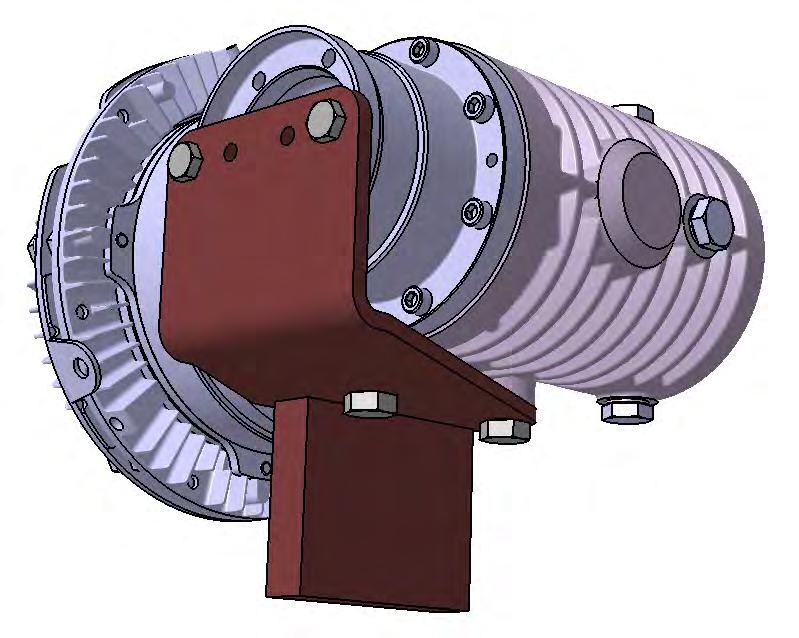 3 1. Montagevorrichtung LW052T1 (1) in Schraubstock einspannen. Getriebe mit 2 Skt.-Schrauben M12 1,5 25 (2) und 2 Skt.-Schrauben M8 25 (54.009)(3) an Montagevorrichtung LW052T2 (1) befestigen. 1. Put the assembling device LW052T1 (1) in vice.