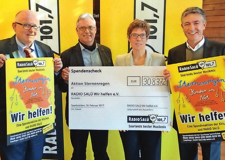 UNTERNEHMEN UND PERSONEN Spendenübergabe bei IKEA Saarlouis Beim alljährlichen Gewinnerfest hat IKEA Saarlouis insgesamt 15.500 Euro Spendengeld und Sachpreise im Wert von rund 2.500 Euro übergeben.