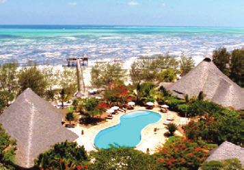 Halbpension im DZ 5 Nächte mit Transfer bestes Preis-Leistungs-Verhältis Das familiäre Hotel Blue Oyster befindet sich direkt am Strand von Jambiani.