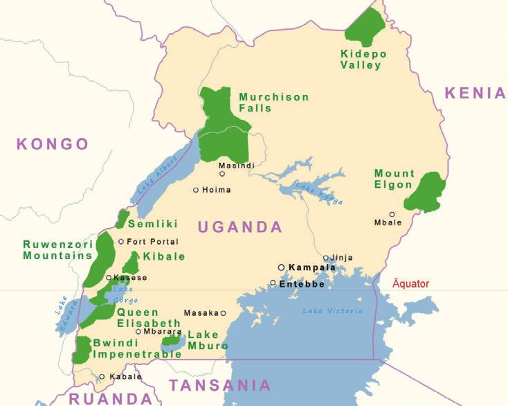 UGANDA Uganda die Perle Afrikas, ein Binnenstaat in Ostafrika, ist am Viktoria-See gelegen und hat ca. 40 Millionen Einwohner. 1962 wurde Uganda vom Vereinigten Königreich unabhängig.