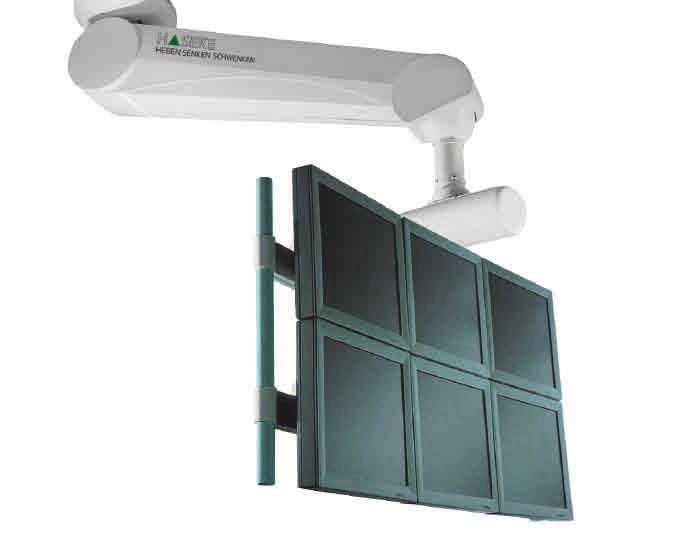 Zubehör Accessories Monitorampel zur Installation von bis zu 8 Einzelmonitoren oder einem Widescreen Monitor am HMA Lift 1000.