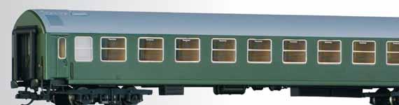 three different passenger coaches type