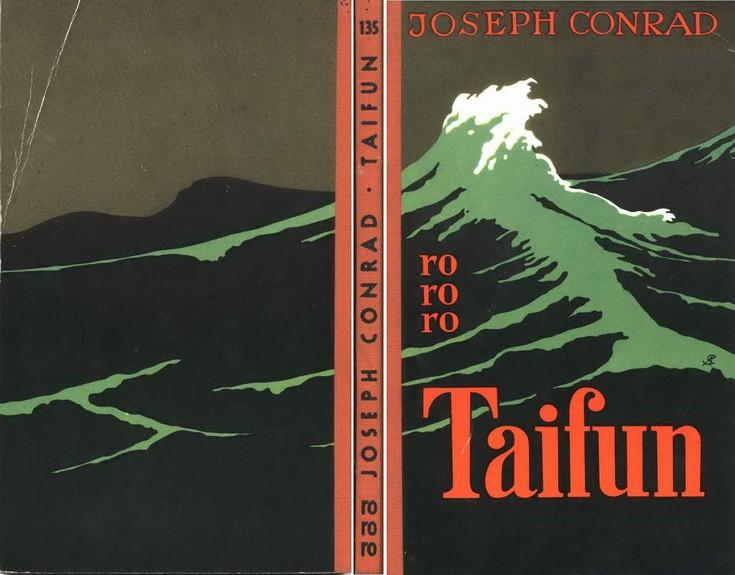 Erstausgabe Hamburg: Zsolnay, 1935 135 Conrad, Joseph Polen Taifun Typhoon Eckert, Elise Text-Illustration
