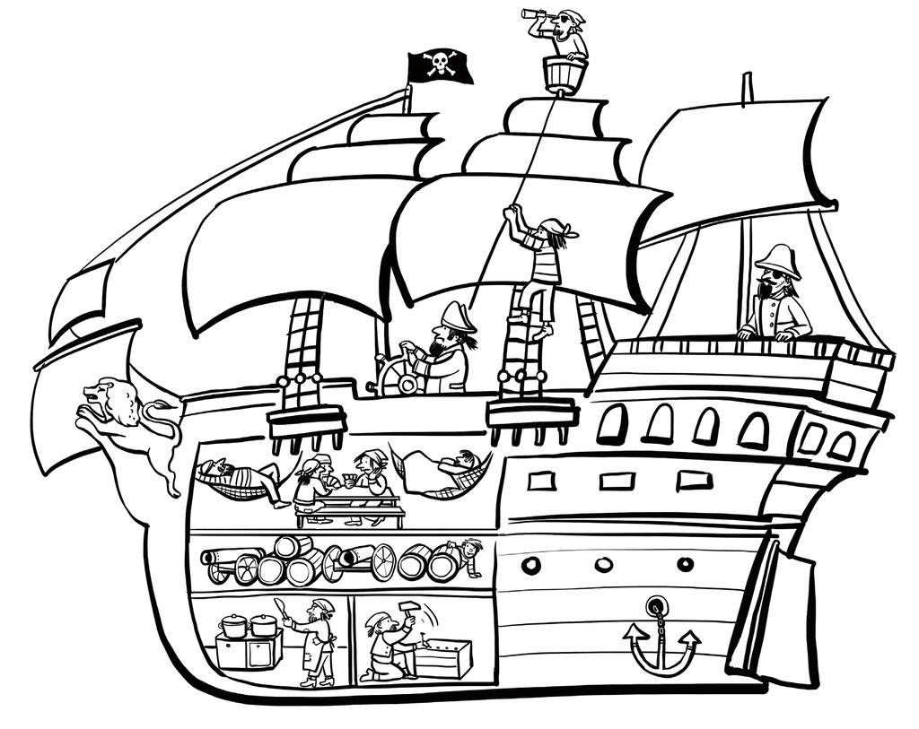 6 von 14 Lerntheke zum Thema Piratenschiff Sachunterricht Beitrag 79 M 2 Auf