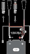 mit Plug-In 2x35A A005502 Umgebungstemperatur -35 +50 C Max. Ladespannung* S1 14,4 VDC Erhaltungsladespannung S2 13,5 VDC Max.