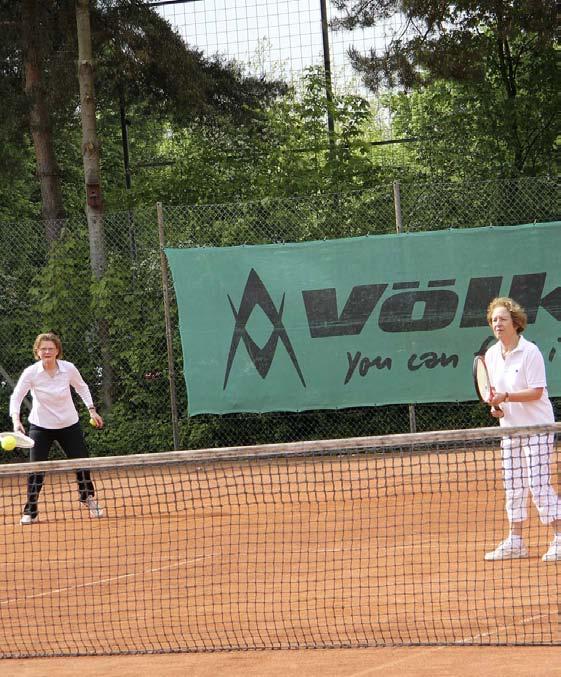 Elisabeth Niediek gehörte als Damenwartin zum Gründungsvorstand der Tennisabteilung und half mit, den