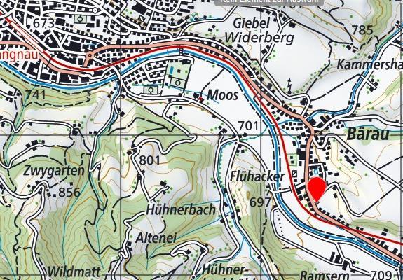 1. Allgemeiner Beschrieb Lage Gemeinde ÖV Schulen Einkaufen Freizeit / Kultur Das Mehrfamilienhaus liegt strategisch interessant zwischen Langnau und Trubschachen an der Hauptstrasse Langnau Luzern