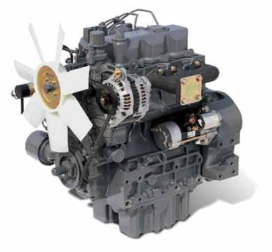 Durch den optimierten Verbrennungsvorgang ist der Dieselmotor der Modellreihe CK22 umweltfreundlich und erfüllt bzw.