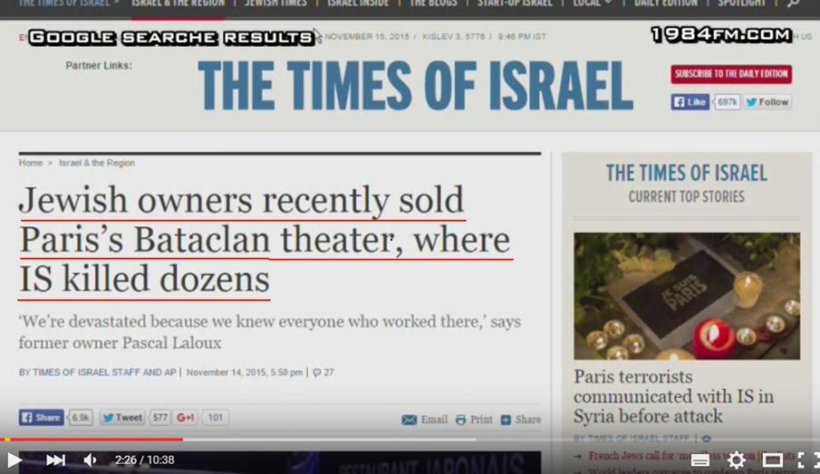 5 Apropos Bataclan: Der jüdische 31 Besitzer verkaufte "zufällig" am 11. September (vor den Terroranschlägen) 